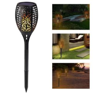 SOLAR FLAME TORCH GARDEN DECORATION LED LIGHT-6