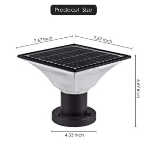 SOLAR GATE PILLAR LED LIGHT-SPL-7PDF-2